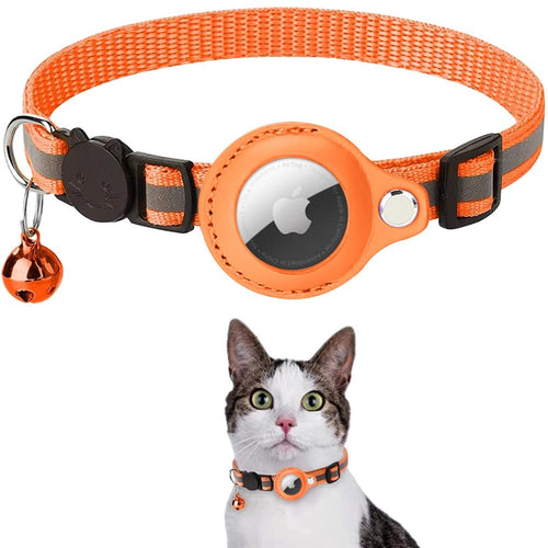 Airtag Case Collar for Cats and Dogs - Reflective