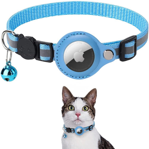 Airtag Case Collar for Cats and Dogs - Reflective