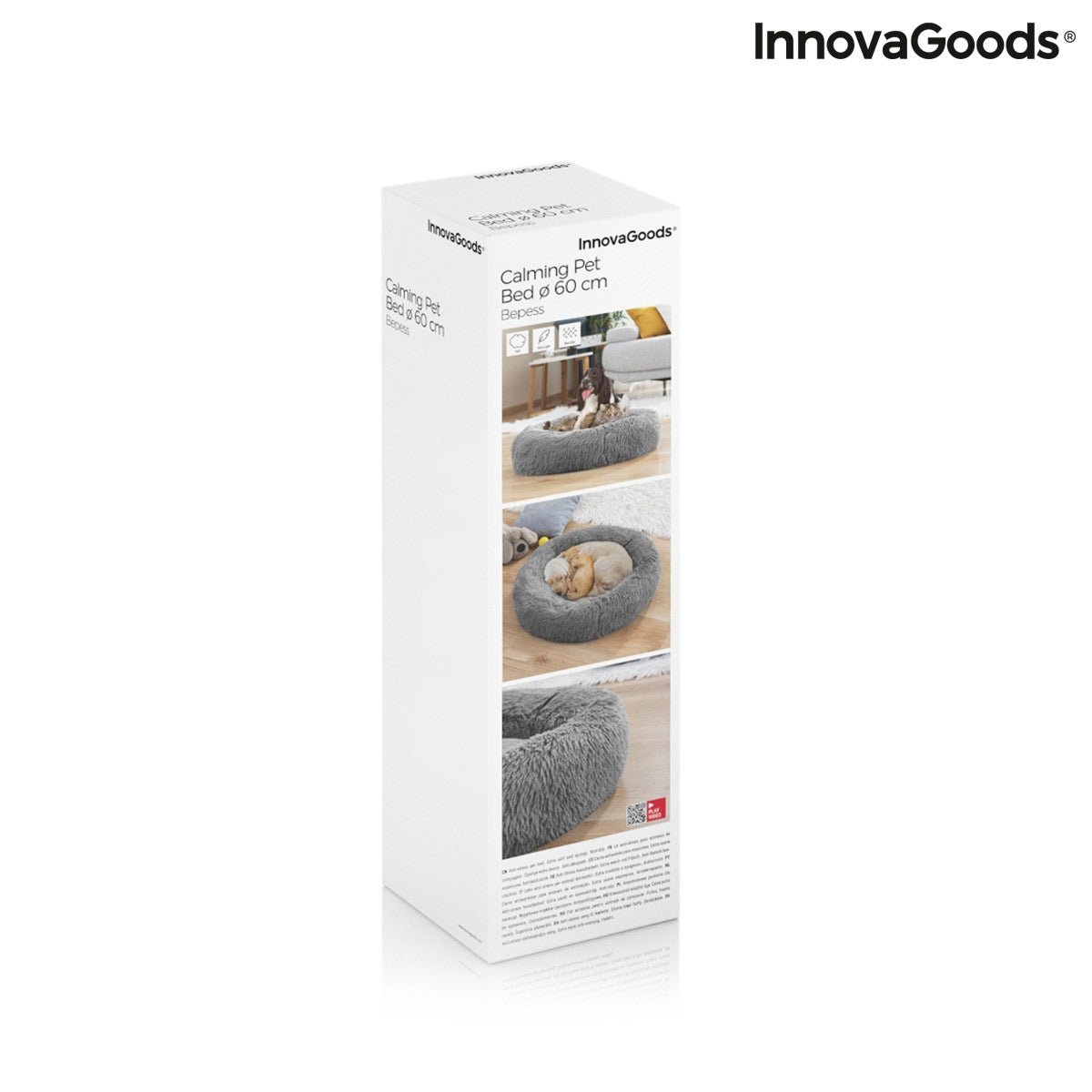 Anti - stress Pet Bed Bepess InnovaGoods - 60 cm - Paw Perfect Pals