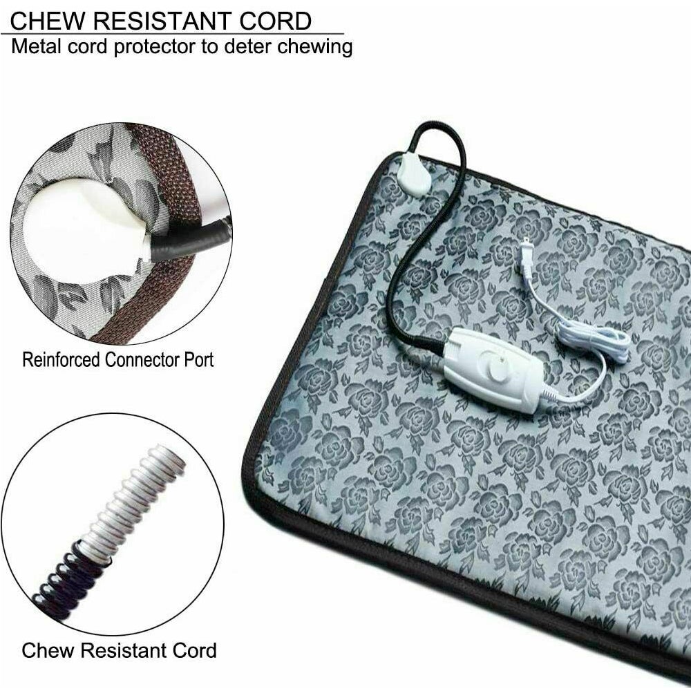 Thermal Heating Waterproof Bed Pad for Pets - Paw Perfect Pals